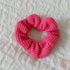 Handmade Crochet Scrunchies / Large / 5cm