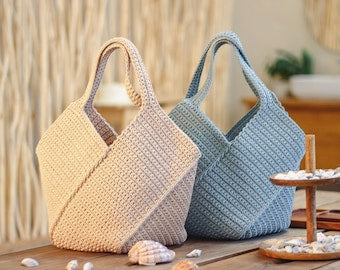 Handmade Crochet Elegant Tote Bag