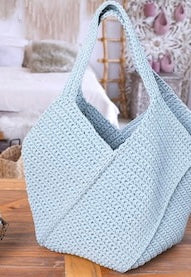 Handmade Crochet Elegant Tote Bag