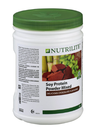Nutrilite Soy Protein Powder Mix – Chocolate Flavour 500g