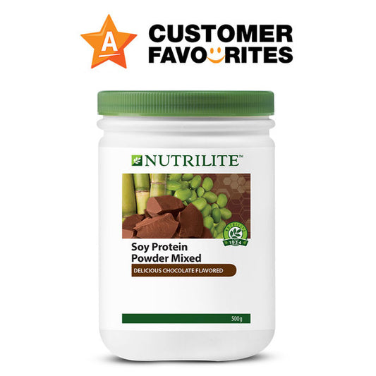 Nutrilite Soy Protein Powder Mix – Chocolate Flavour 500g